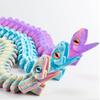 55cm Ultra Uzun 3D Baskılı Gırgır Yılan Model Ev Dekorasyonu Süs Ağız Gövde Eklemleri Hareketli Cadılar Bayramı Korkunç Yılan Oyuncak Hediyeler