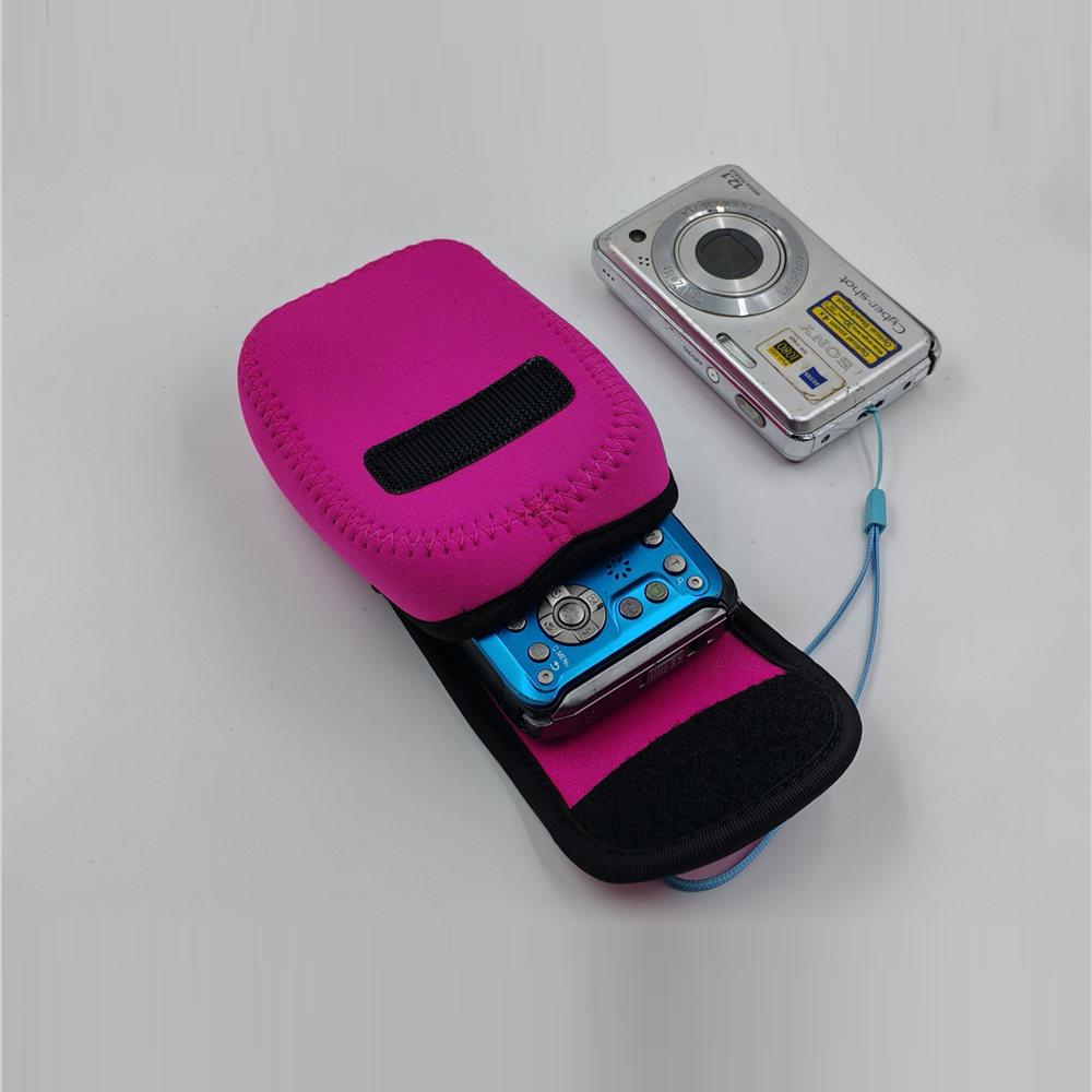 Neoprén Fényképezőgép Táska tok Canon SX740HS SX730HS SX720 G7X2 G7X3 Sony ZV1F ZV1 ZV1II RX100 RICOH GR GRII GRIII Lumix LX10 készülékekhez