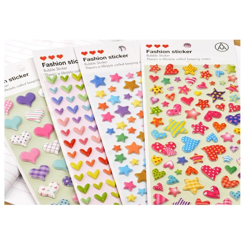Colorful 3D Foam Stickers Fun Cartoon Design Great For Childrens Art Projects And Positive Reinforcement