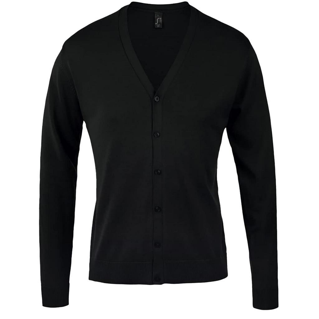 SOLS Mens Golden Knitted V Neck Cardigan