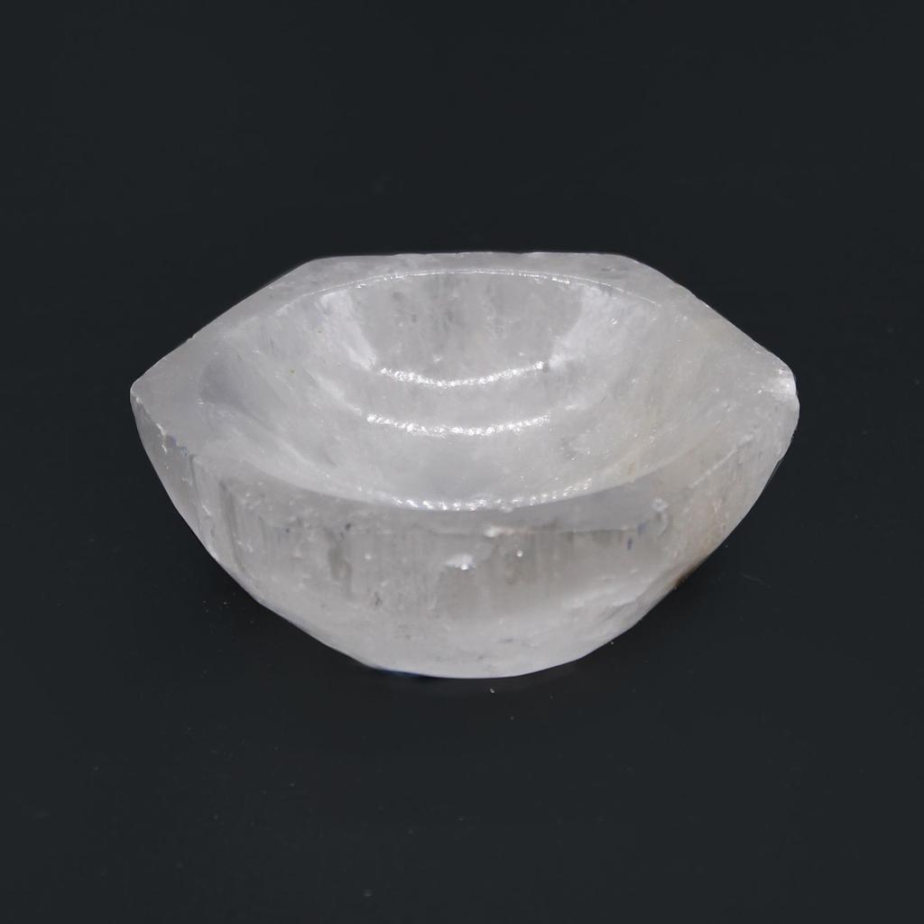Selenite Bowl Hexagon, 6 Cm
