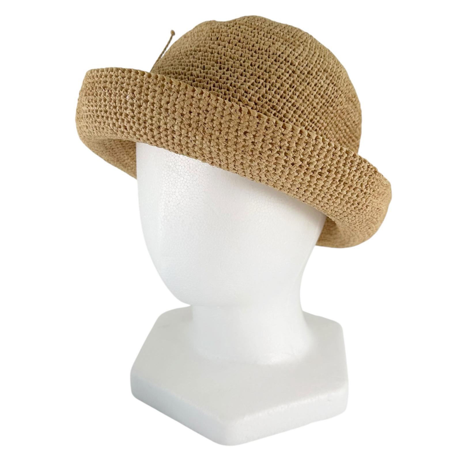 Excellent HELEN KAMINSKI hat Provence 8 Raffia hat with natural Raffia Women Used