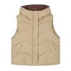Women's winter hooded down cotton vest sleeveless cotton jacket vest warm loose casual cotton vest batch