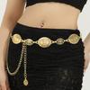 Belt for Women, New Niche Design Decorative Waist Chain, Versatile Vintage Paired with Dress, Jeans, Belt