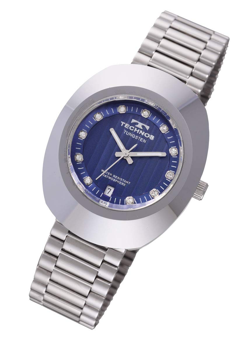 TECHNOS Watch Tungsten Blue Dial T9475CL