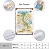 bandmopt Map of Ancient Egypt Canvas Poster Wall Art Decor Print Picture Paintings for Living Room Bedroom Decoration 08x12inch(20x30cm)