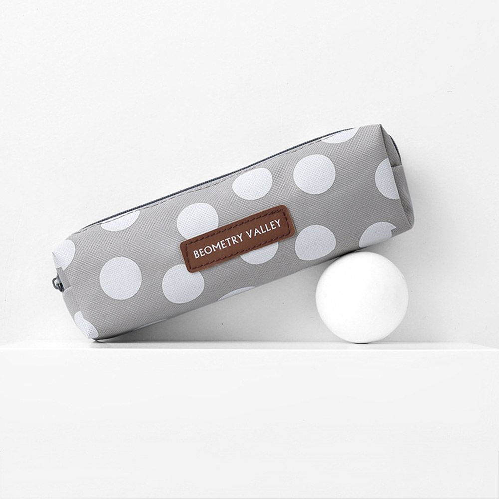 

Boys Girls Large Capacity Canvas Pencil Bags Pencil Case Pen Bag Stationery Pouch C