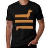 Very Long Dachshund Funny Tshirt Graphic Print Short Sleeve Tshirt