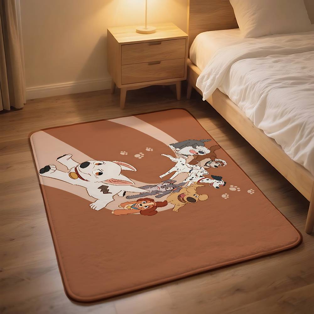 Classic Cartoon-101-D-dalmatiansS Cute Carpet Bathroom Anti-slip Door Mat Home Decoration Mat Entrance Door Scratch-resistant