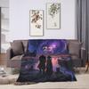 Clair Obscur Expedition 33 Maelle Decke Flanell Überwurfdecke für Couch Sessel Sofa Bett Weich Maßgeschneiderte Qualität Tagesdecke