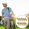 10Pcs PU Leather Iron and Wedges Golfs Club Head Cover Golfs Iron Headcover Protective Cover to Protect Your Golfs Clubs