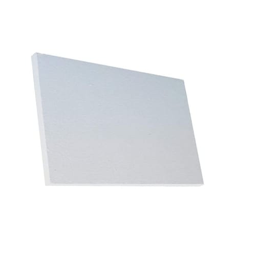 Ceramic Fiberboard - Fire-Resistant, Flame-Retardant, High-Temperature Resistant, Insulation Board for Wood-Stoves, Fireplaces, Furnaces, Kilns, and P