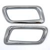 Speed Garage Inner Door Knob Handle Chrome Garnish for Toyota and Esquire 80 and custom Covers, Noah, Voxy, Series. Dress-up parts.