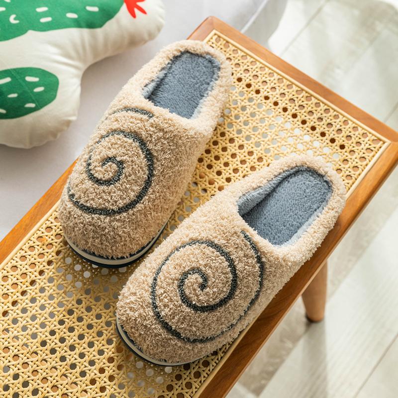 Модные тапочки Whoholl из мягкого плюша и хлопка — фото 5