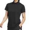 adidas Kurzarm einfarbiger Pullover hautfreundliches Golfshirt Damen Oberteile JF0991