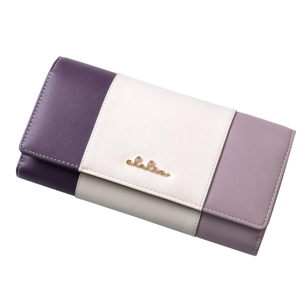 Long Wallet Large Capacity Tricolor Liberte Series [Cleria] Women's [CL-17002] (Fuji)