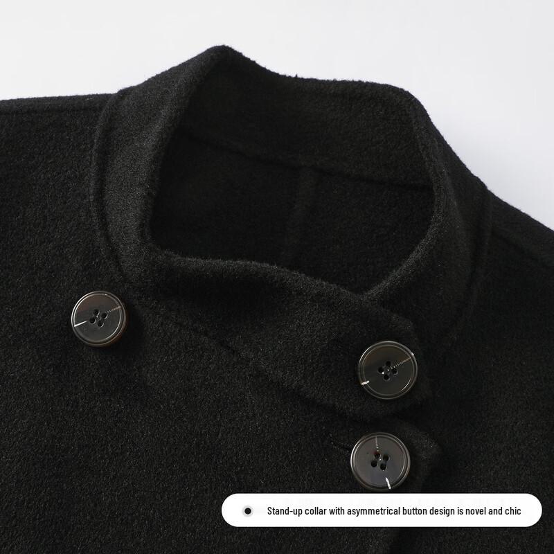 FivePlus Women's Mid-Length Wool Blend Coat