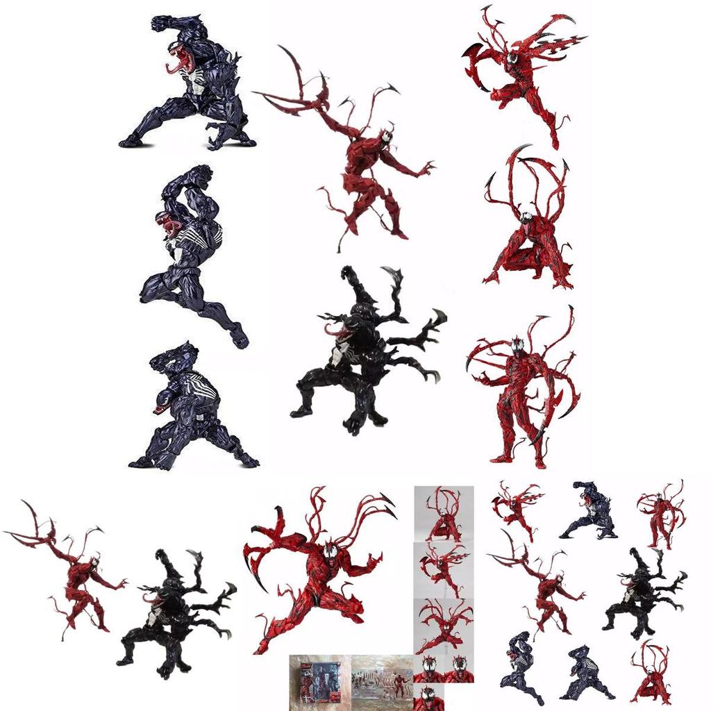 Bend And Spiderman Flex Venom Vs Carnage Action Figure Toys Doll 63inch