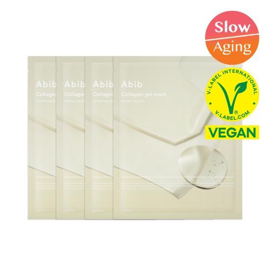 Mască cu gel de colagen Aviv, jeleu de plante Resurrection, set special de 4 bucăți