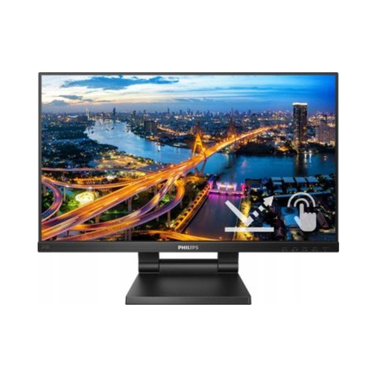Philips 242B1TC Monitor 23,8 Zoll Full HD Touchscreen Schwarz schwarz