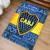 1pc Club Atlético Boca Juniors Print Area Rug - Soft,Washable Non-Slip Indoor Mat for Office Chairs,Living Room,Home Office Decorative Rug