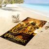 Lord Rings Print Beach Towel, Large Soft Quick Dry Towel for Beach Camping Swimming