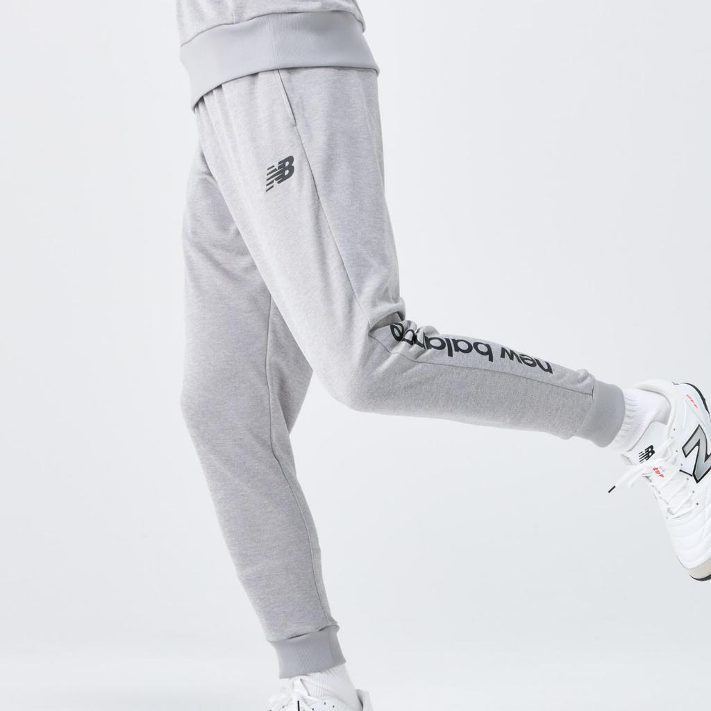 Fritidsbukser Lag Joggebukser JMPF2381 Fotball Grå L [New Balance] (GR)
