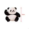 Adorable Panda Plush Toy - Soft and Cuddly Gift for Valentine's Day or Halloween