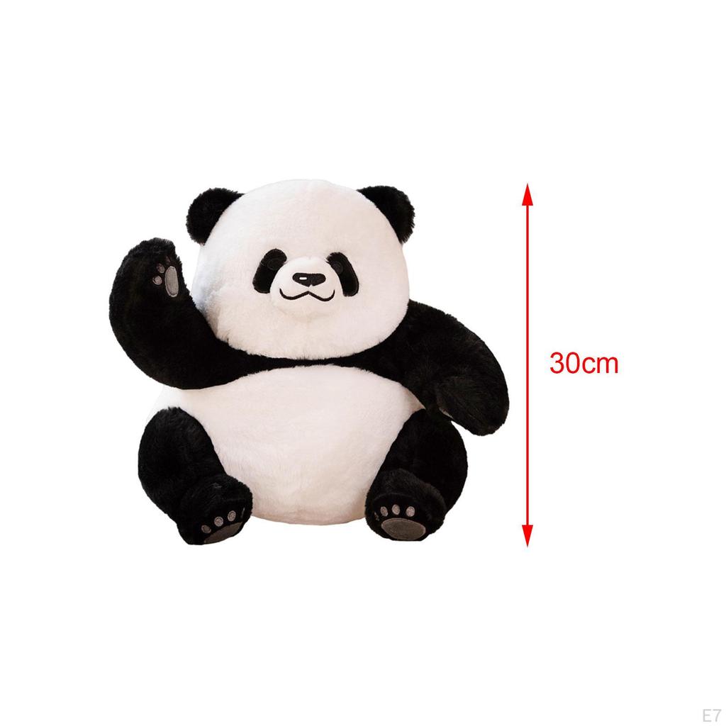 Adorable Panda Plush Toy - Soft and Cuddly Gift for Valentine's Day or Halloween