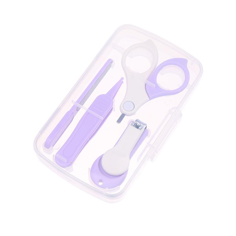 Bezpieczny dla dziecka zestaw do obcinania paznokci Trymer Obcinacz Czyste Pęsety Narzędzia Dziecko Niemowlę Zestaw do Obcinania Paznokci Narzędzia do Pielęgnacji Paznokci i Uszu Dziecka