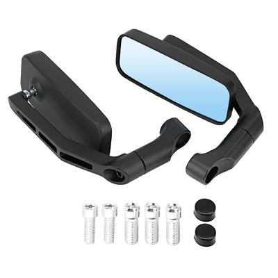 2 Stück Motorrad Modifizierte Aluminium Rückspiegel Blendschutz Umgekehrte Seitenansicht Spiegel