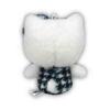 Sanrio Hello Kitty Houndstooth Ball Chain Mascot Black Heisei Retro Sanrio