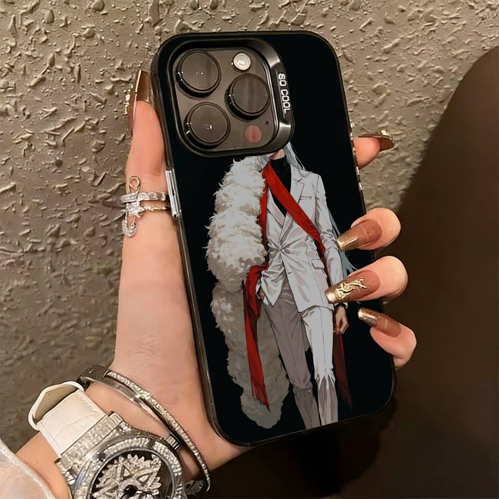 

Чехол для телефона Inuyasha S-Sesshomaru для iPhone 17,16,15,14,13,12,11 Plus,Pro Max,XS,Цветной Серебряный Внутренний Чехол iPhone13