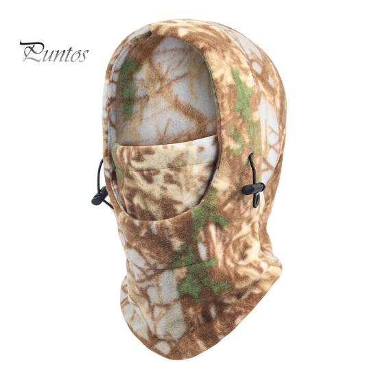 

Термовелосипедна шапка Зимова маска для верхової їзди Вітрозахисний камуфляж Регульований шнурок Зберігає тепло Пилонепроникний Повний захист Головний убір для вулиці One Size A