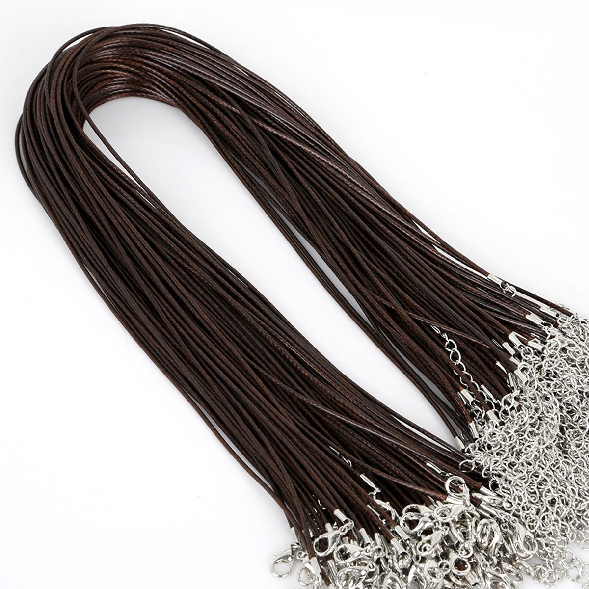 

Корейский хлопковый вощеный шнур для изготовления украшений своими руками и ожерелья с подвеской