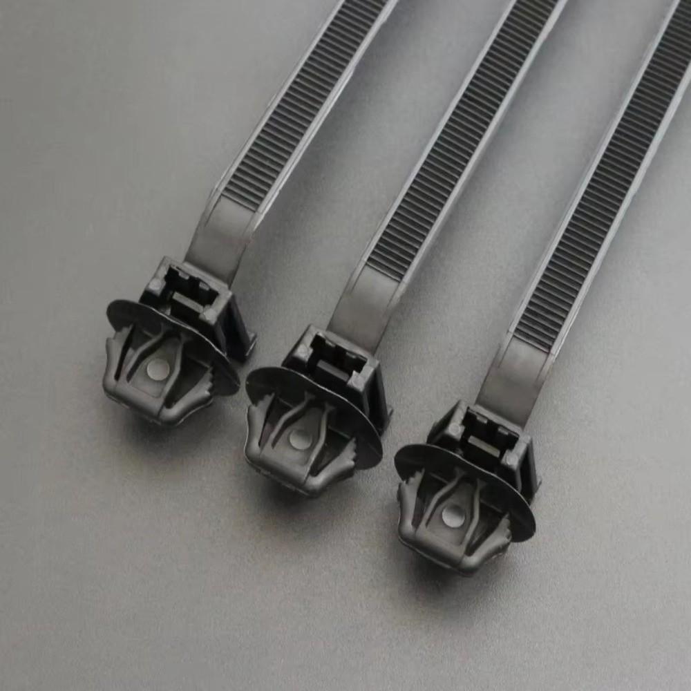 10pcs 158x7mm Automotive Cable Tie Nylon Auto Fasteners Cable Tie Strap  Automotive Wire Management