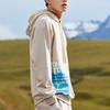 Anta Life Series Ss22 Solid Color Letter Print Hooded Sweatshirt Unisex Sweatshirt Beige 952238703-2