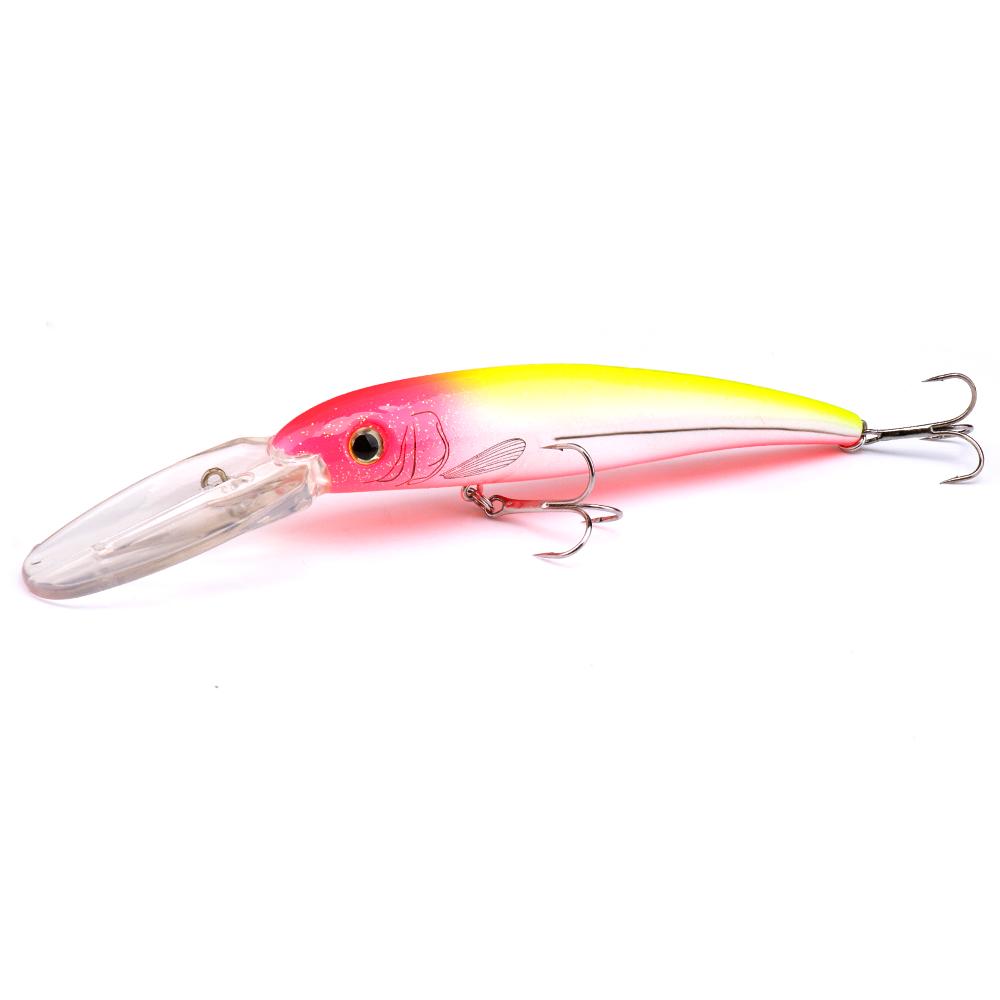 Trolling Minnow Fishing Lures 160mm 22g Deep Diving Jerkbait Artificial Hard Bait Floating Wobblers for Pike Saltwater