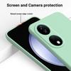 For Honor Play 50 Plus 5G/X7b 4G/90 Smart Liquid Silicone Case with Strap Anti-scratch Cover