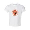 T-shirt Unisex con Faccina Arancione Emoji e la Frase Un Altro Giorno dello Stesso Bul