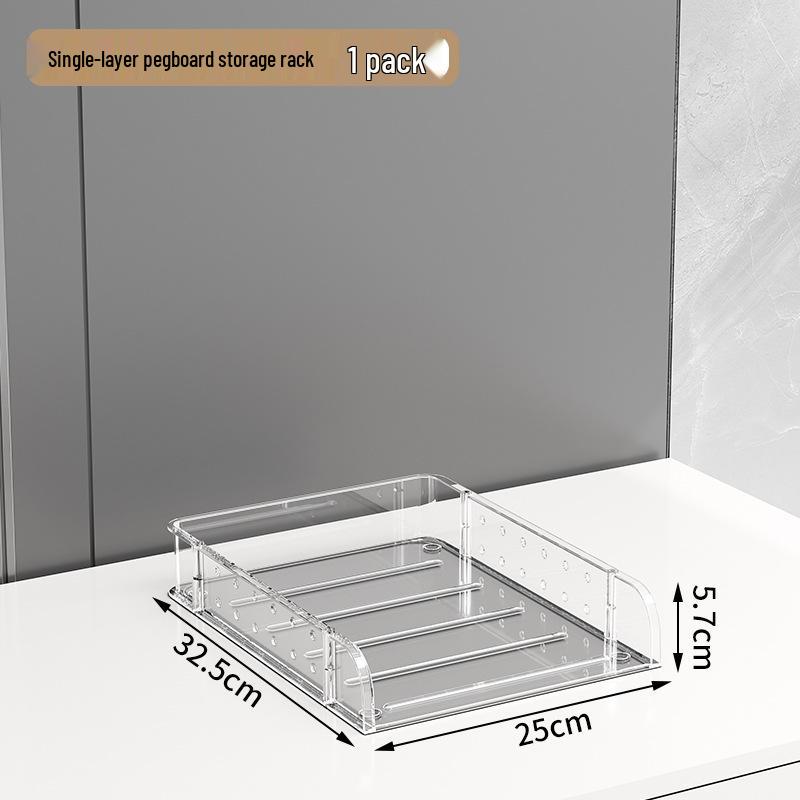 Desktop Bookshelf Organizer: Fixed Book Storage Divider & Office File Rack