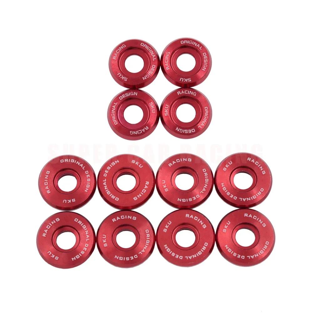 Car Modified Washer Blot Kit JDM Colorful Engine Valve Cover Screws Gasket For Honda B-Series B16 B17 B18 Auto Accessories