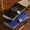Retro Starry Sky Notebook 192 Page Diary Handbooks Journaling A6 Personal Notepad  Gift