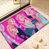 M-My Dress-Up Darling Anime Fußmatte Rechteckig Rutschfest Zuhause Weich Badezimmermatte Eingangstür Innen Außen Matte Hotel Dekor Matte