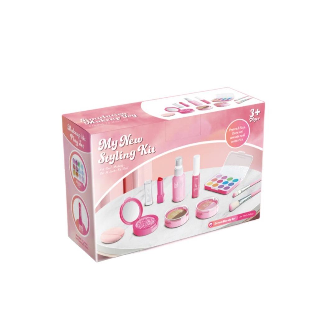 Beauty Salon Play Set Washable Makeup Kit Kids 3-5 Years Old Makeup Kit for Girls  for Kids