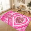 Neon Colorful Theme Crystal Velvet Floor Rug Personalized Custom Name Text Warm Carpet Home Decoration