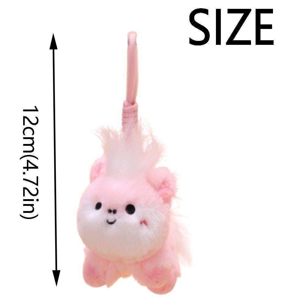 Kawaii Mini Horse Plush Dolls Cute Horse Plush Doll Toys Cartoon Horse Keychain Bag Pendant