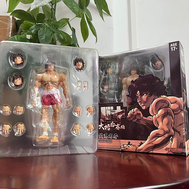 Presale Ko St Storm Toys Baki Hanma Action Figure Baki Kibk01 1/12 Son Of Ogre Figures Collectible Model Toys Joint Movable Doll
