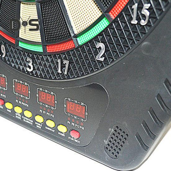 Electronic Dart Board with LCD Displays Lower Bounce Rate Compact Design Battery Powered Digital Soft Tip Dartboard Set