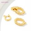 Fasteners For Bracelets Lock 18K Gold Plated Brass Inlaid Zircon Pearl Clasps Connector For Jewelry Making,Supplies For Jewelry